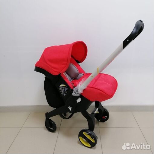 Коляска-автокресло 4в1 красный