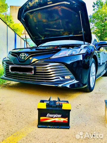 Аккумулятор на Toyota Camry v50 v55 v70