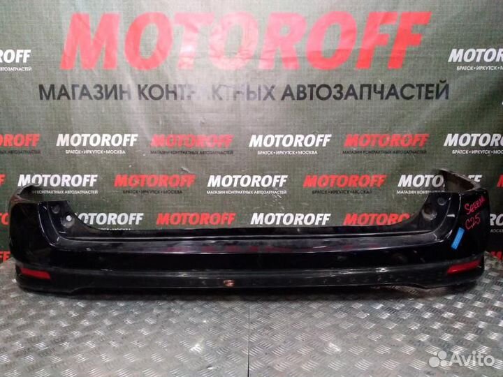 Бампер задний Ниссан Серена C25 (прямоугольн А61