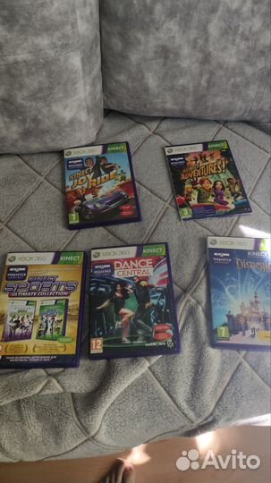 Диски на xbox 360 на kinect