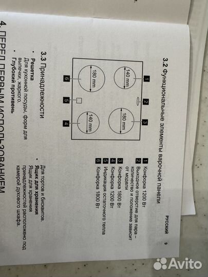 Плита электрическая electrolux EKC952502x