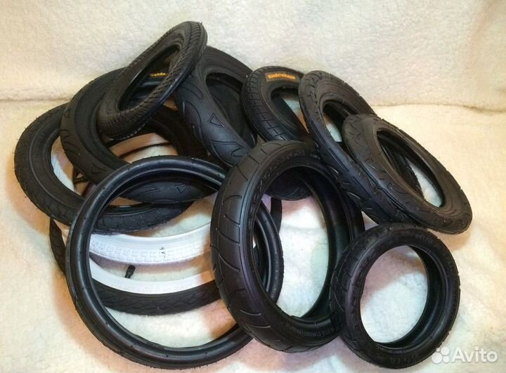 Покрышки, камеры, адаптеры, запчасти для колясок