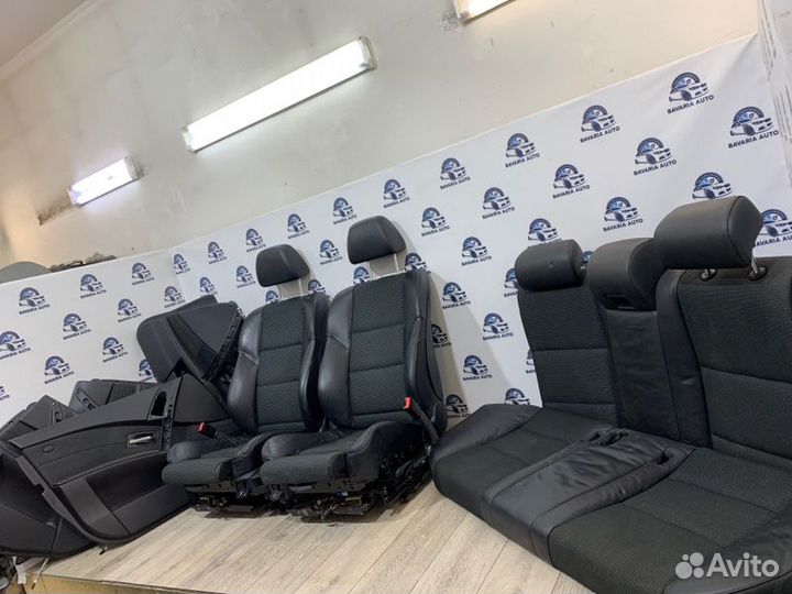 Комплект сидений Bmw 5 E60 N52B30A 09.2005