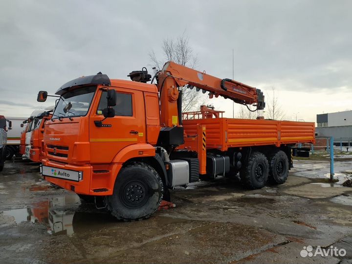 КАМАЗ 43118-3027-50 с КМУ, 2024
