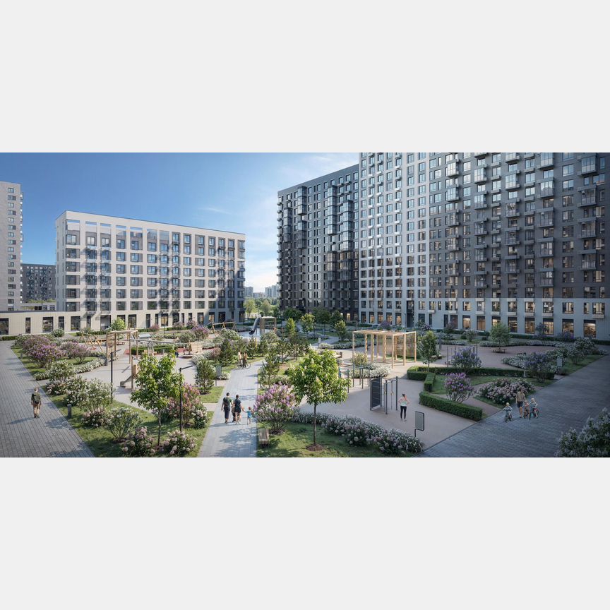 1-к. квартира, 42,8 м², 13/17 эт.