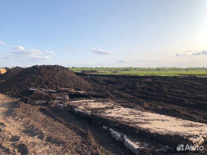 Плодородный грунт, чернозем, торф