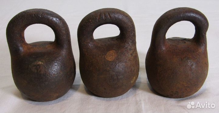 Гиря старинная гирька для весов Чугун 19 век №8431