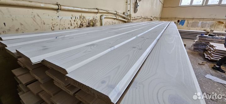 Имитация бруса крашенная