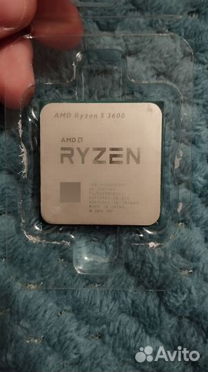 Процессор amd Ryzen 5 3600 с охлаждением