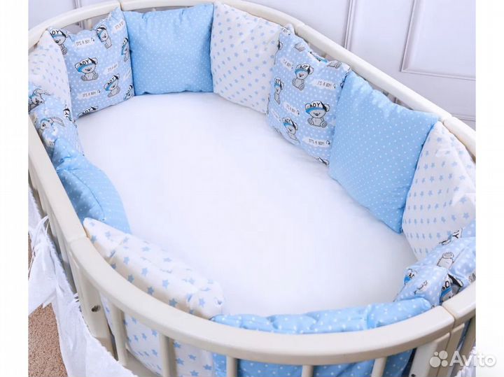 Бортики для новорожденных в кроватку