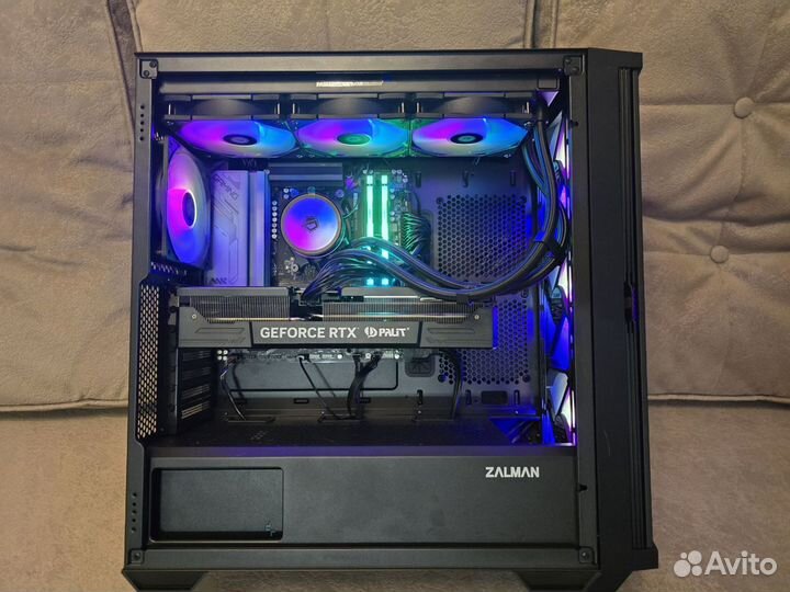 Новый игровой комп(Ryzen 7800x3D) +7800XT 16Гб