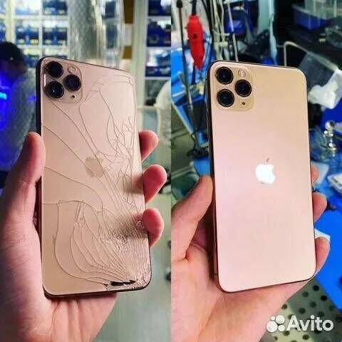 Задние крышки (стекла) на iPhone
