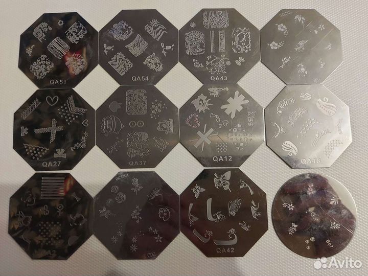 Пластины для стемпинга