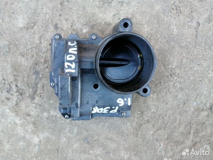 Дросельная заслонка Ситроен с4 Пежо 308 1.6 EP6