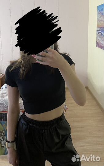 Черный топ