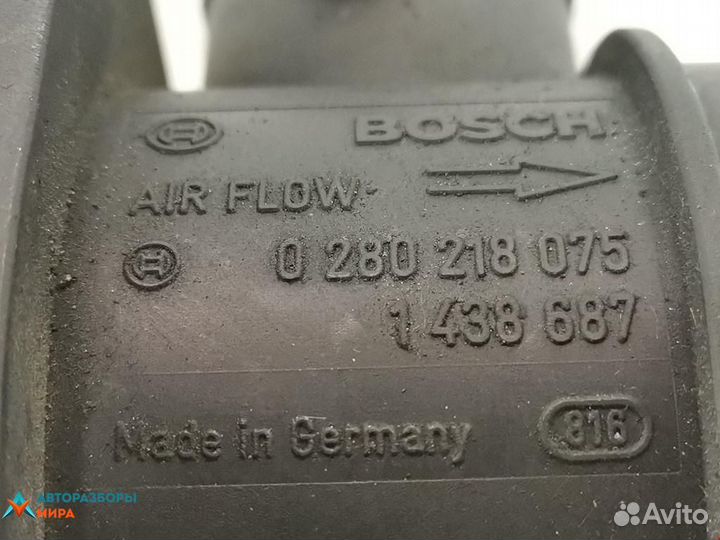 Расходомер воздуха BMW 3 E46 2002 13627566986