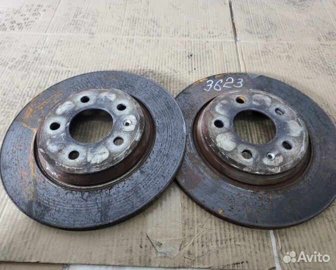 Диск тормозной задний Audi Q5 I 8R cdnc 2012