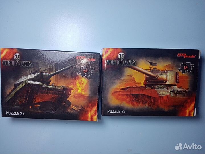 Пазл танки