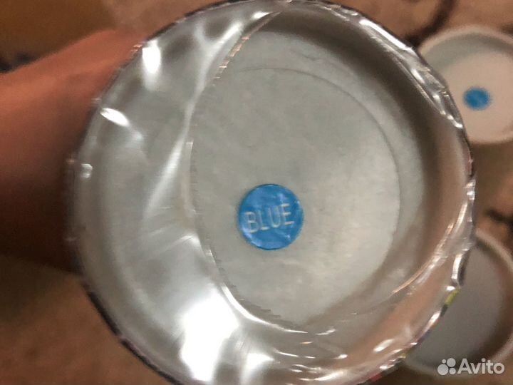 100шт Светящиеся палочки Хисы Синий