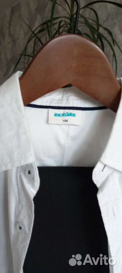 Рубашка хлопок. Брюки школьные