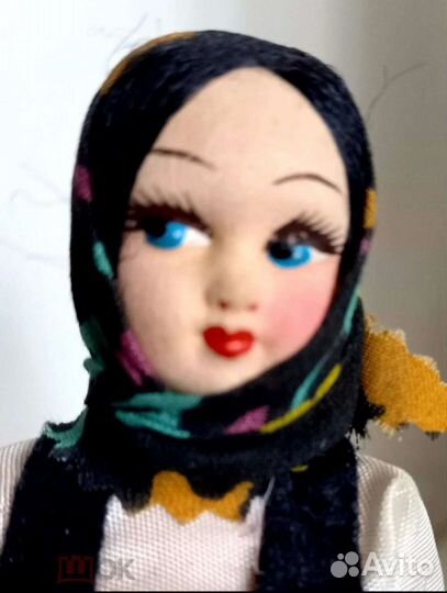 Кукла из Италии. Прессованный фетр