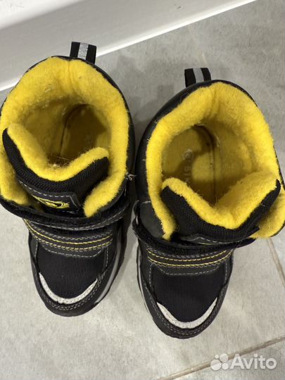 Ботинки демисезонные для мальчика 25