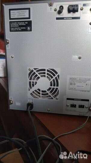 Музыкальный центр sony MNC -NXM1