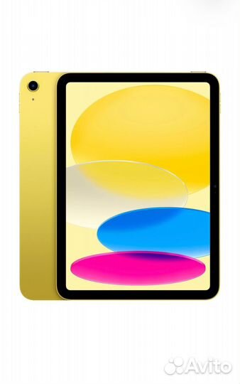 Apple iPad 10.9 2022 64 гб Wi-Fi Cellular желтый
