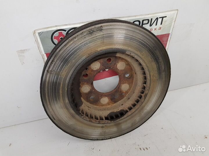 Диск тормозной (передний вентилируемый)