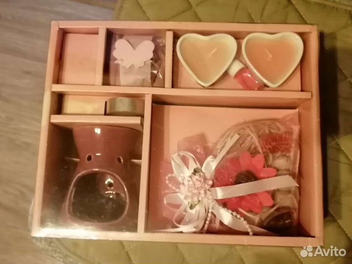 Набор аромалампа, саше, свечи