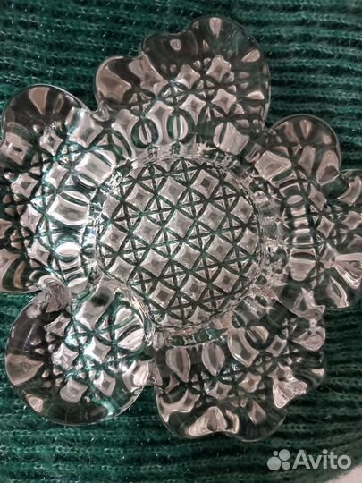 Хрустальная пепельница СССР