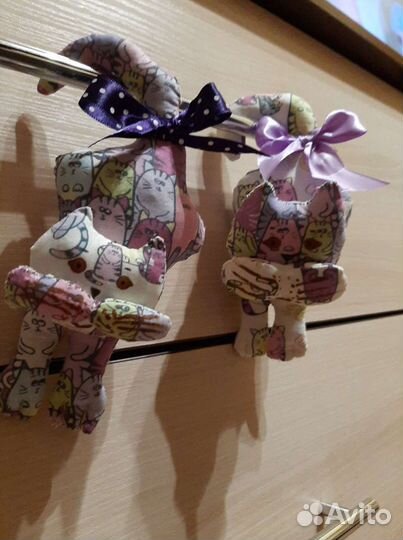 Кошечки из ткани