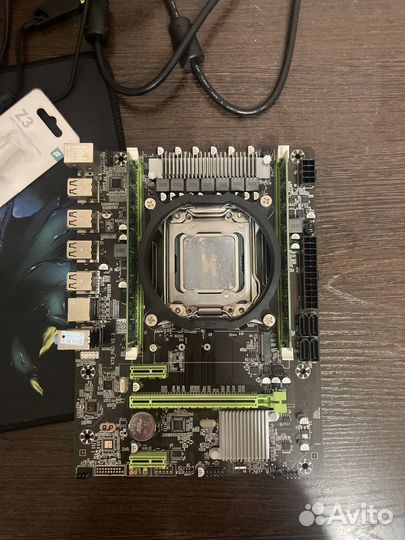 Новая x79pro+2630v2 16gb ram lga 2011