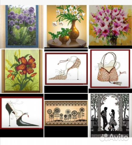 Канва для вышивки бисером