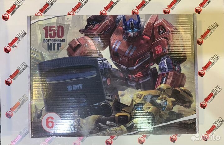 Игровая приставка Dendy в стиле Трансформеры