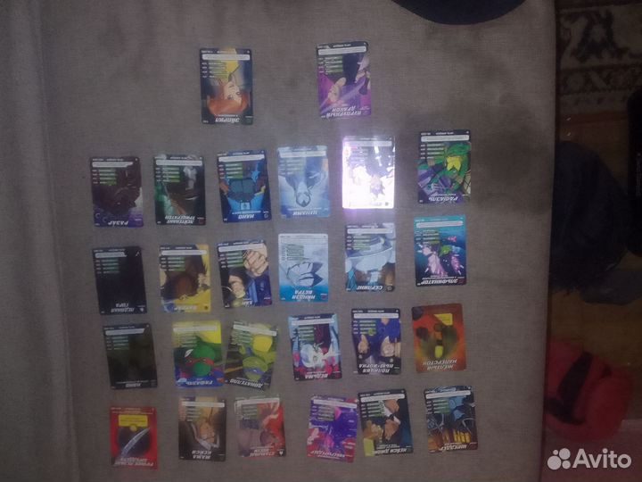 Коллекционные карточки черепашки ninja и ниндзяго