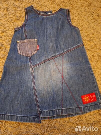 Платье hm для девочки 98