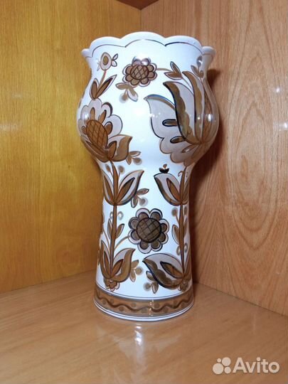 Интерьерная ваза Н-32 см из 70-х Славянский кк