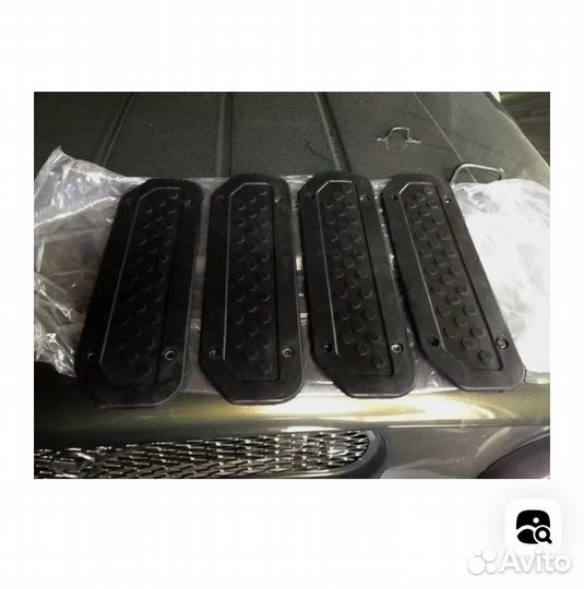 Накладки порогов на УАЗ