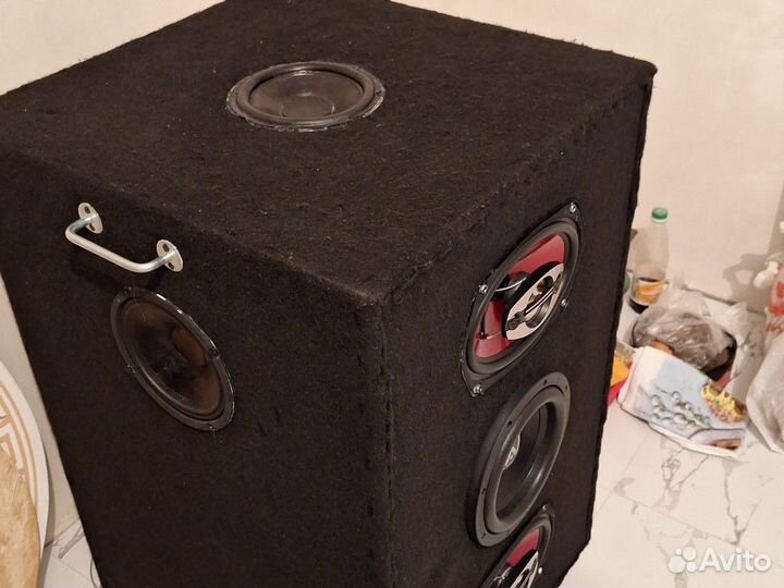 Самодельная аудио система колонка