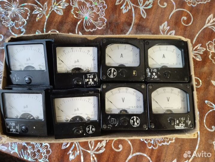 Вольтметр, Амперметр, Микроамперметр СССР