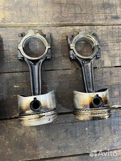 Поршень с шатуном Заз Sens 1.3