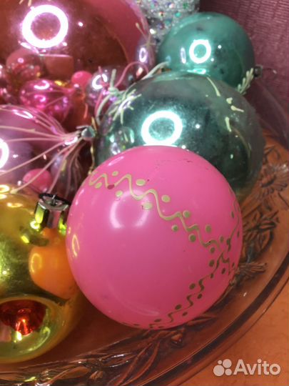 Елочные игрушки СССР советские