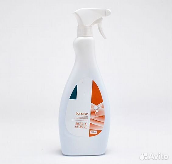 02-958 Спрей для быстрой дезинфекции Bonsolar 750м