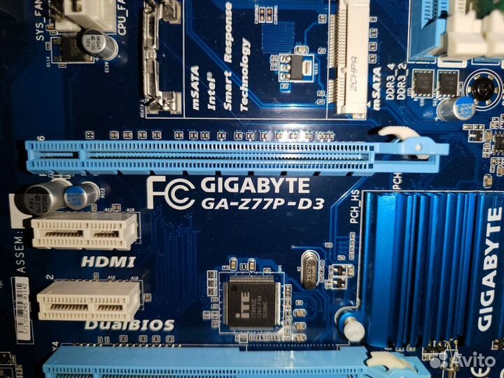 Gigabyte Z77, intel i7 3770