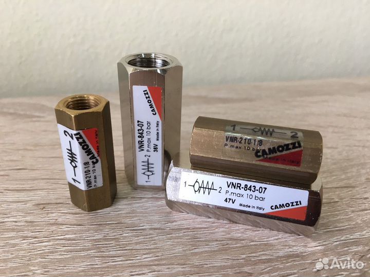 Обратный клапан для компрессора VNR Camozzi