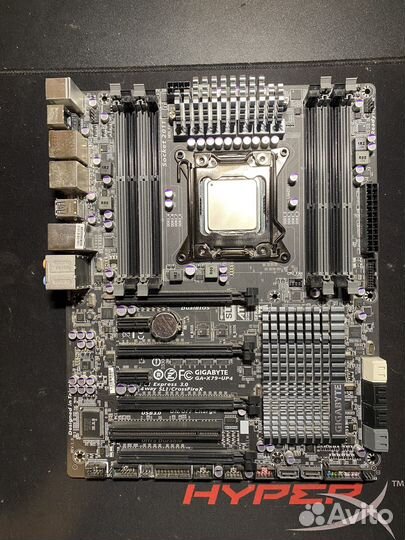 Комплект мать+проц gigabyte ga-x79+i7 3820