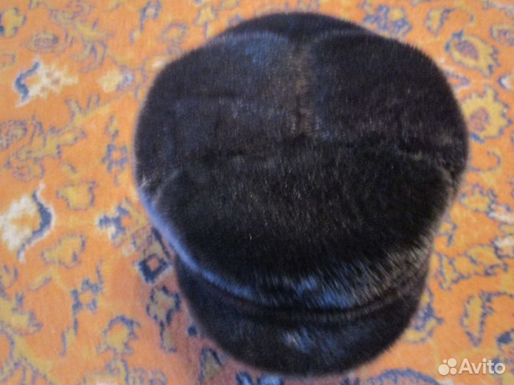 Зимняя кепка мужская, сделана из натурального меха