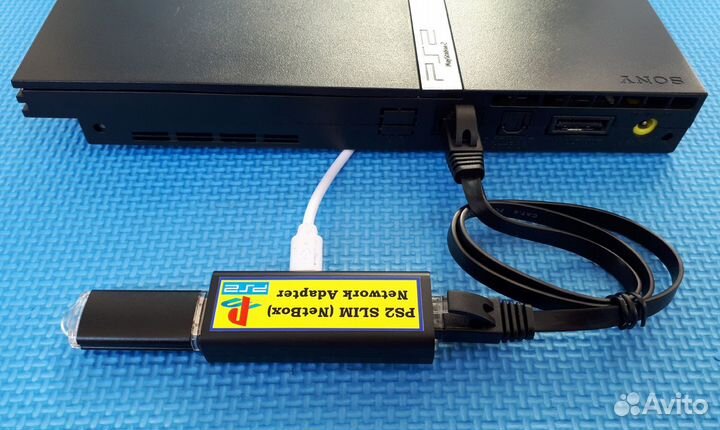 PS2 slim Network Adapter NetBox fmcb smb