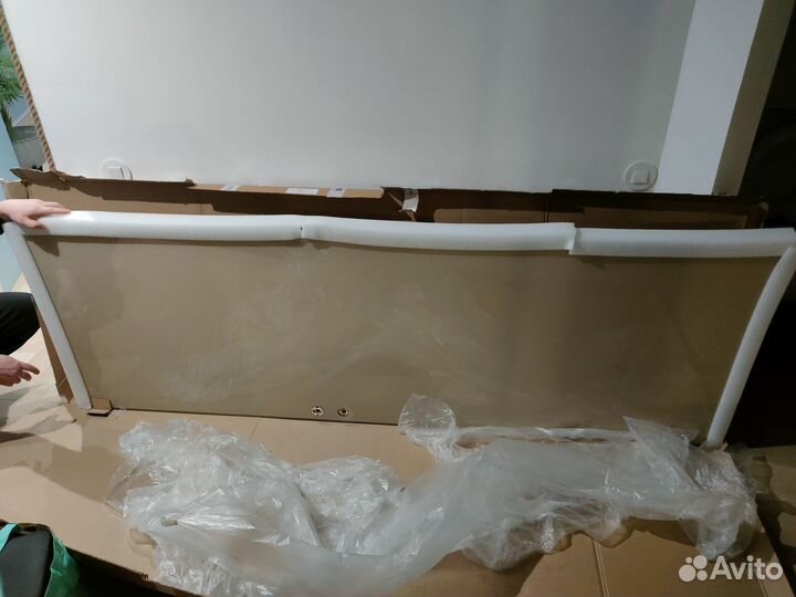 Дверь межкомнатная со стеклом бу